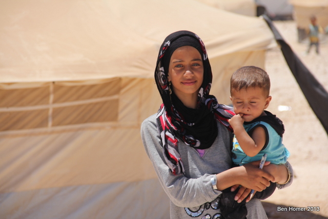 Seventy percent of refugees in Za’atari are women and children. Many of the men who are there have spent time fighting in Syria or plan to once they have assured of the safety of their family members.